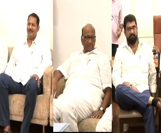 VIDEO | शरद पवारांच्या मध्यस्थीनंतर दोन्ही राजेंमध्ये 'दिलजमाई' | मुंबई | एबीपी माझा