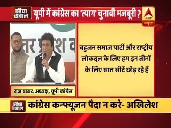 मान न मान कांग्रेस महागठबंधन की मेहमान ? सीधा सवाल