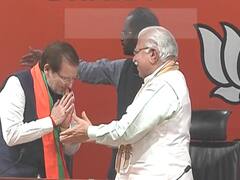 Former Congress MP Arvind Sharma joins BJP