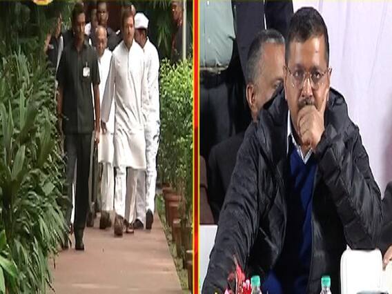 Congress' alliance with AAP: Rahul Gandhi meets Cong leaders