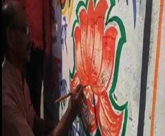 নাম ঘোষণা হতেই প্রচারে নেমে পড়লেন বীরভূমের বিজেপি প্রার্থী দুধকুমার মণ্ডল