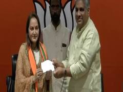 Actor-politician Jaya Prada joins BJP, may contest from Rampur 