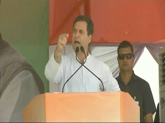 Chowkidaar is only for the rich, Delhi needs Congress govt: Rahul Gandhi in Purnia, Bihar