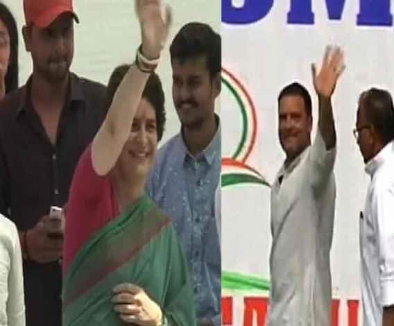 বারাণসী পর্যন্ত গঙ্গায় নৌ সফরে প্রিয়ঙ্কার প্রচারের শেষ দিন আজ, মণিপুর ও ত্রিপুরায় আজ প্রচারে রাহুল