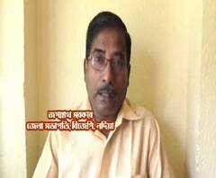 নদিয়ার তৃণমূল বিধায়ক খুনের ঘটনায় জগন্নাথ সরকারকে জিজ্ঞাসাবাদ করল সিআইডি