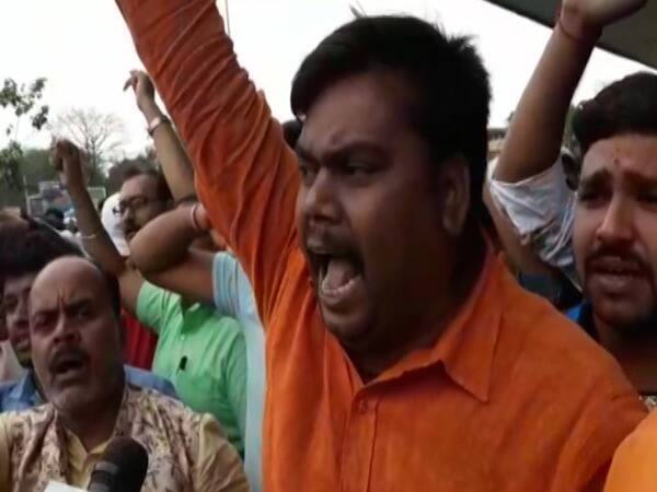 Hawa Hawai neta wapis jaao, BJP workers raise slogans against Ravi ...
