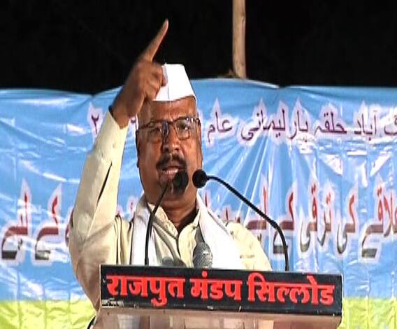 VIDEO | आमदार अब्दुल सत्तार यांचं गाजलेलं भाषण | औरंगाबाद | माईक टेस्टिंग | एबीपी माझा