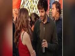 मनोरंजन फटाफट: फिल्म 'लव आजकल दोबारा' के सेट से लीक हुई सारा अली खान और कार्तिक आर्यन की तस्वीर