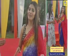 Holi 2019 with Sapna Chaudhary, Bigg Boss 11 contestant reveals her favorite dish & color, sings 'Hori khele raghuveera' for fans