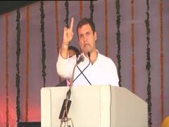 Rahul Gandhi promises to eradicate poverty from India during Moga rally 
