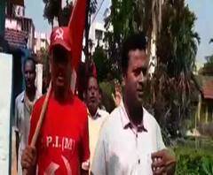 প্রচার শুরু শ্রীরামপুরের বাম প্রার্থী তীর্থঙ্কর রায়ের, কথা বলছেন স্থানীয়দের সঙ্গে