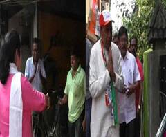 ঢাক ঢোল বাজিয়ে প্রচারে ব্যারাকপুর কেন্দ্রের তৃণমূল প্রার্থী দীনেশ ত্রিবেদী, প্রচারে বাম প্রার্থী গার্গী চট্টোপাধ্যায়ও