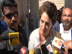 Let them oppress us, we are not afraid: Priyanka Gandhi