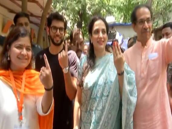 મુંબઈઃ ઉદ્ધવ ઠાકરેએ પરિવાર સાથે કર્યું મતદાન, જુઓ વીડિયો