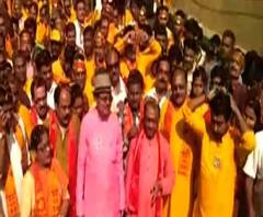 হাওড়ার লিলুয়ায় রামনবমী উপলক্ষ্যে তৃণমূলের বর্ণাঢ্য মিছিল, নেতৃত্বে মন্ত্রী অরূপ রায়