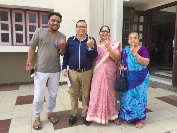 સુરતઃ મતદાન માટે સવારથી લાગી લાંબી લાઇન, જુઓ વીડિયો