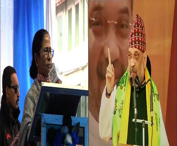 পুলওয়ামা হামলার দায় মোদি সরকারের, আক্রমণ মমতার, পাকিস্তানকে শিক্ষা দেওয়ায় দুঃখিত মমতা, পাল্টা অমিত