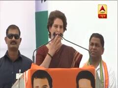 Priyanka Gandhi addresses election rally at Fatehpur Sikri
