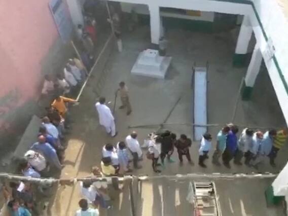 Drone used for security during polling in Gautam Buddha Nagar