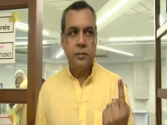 મુંબઈઃ સાંસદ પરેશ રાવલે મતદાન કર્યા પછી શું કહ્યું? જુઓ વીડિયો
