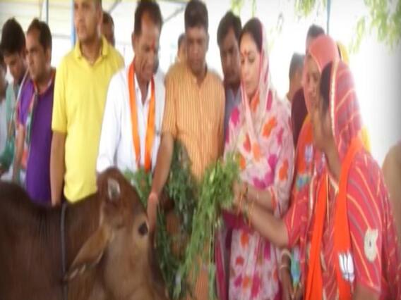 Rajsamand: Jaipur royal and BJP candidate Diya Kumari's political campaign