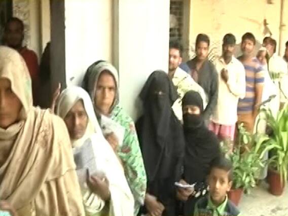 Women turn up in large numbers to cast their votes