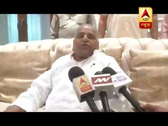 शिवपाल यादव को लेकर किया सवाल तो उखड़ गए मुलायम सिंह, देखिए