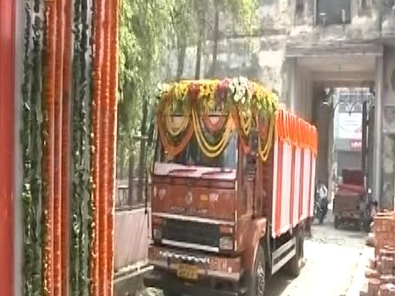 PM Modi's mega show: Check out decked up trucks