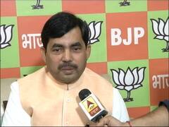 Congress indulges in 'dirty tricks', says Shahnawaz Hussain