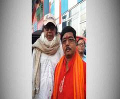 তারাপীঠে পুজো মিঠুন চক্রবর্তীর