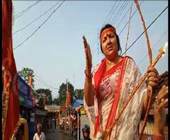 রামনবমীর মিছিলে অস্ত্র, বাকযুদ্ধে বিজেপি-তৃণমূল