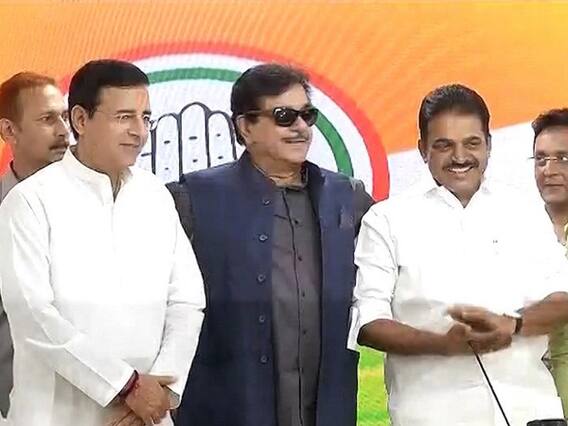 BJP rebel Shatrughan Sinha ends suspense, joins Congress