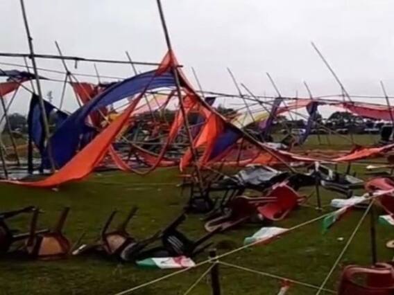 ચૂંટણી ટાણે ગુજરાતમાં કમોસમી વરસાદ ભાજપ-કોંગ્રેસ માટે બન્યો વિલન, જુઓ વીડિયો