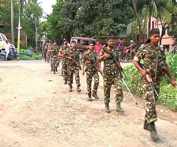 চতুর্থ দফায় রাজ্যে ১০০ শতাংশ বুথে মোতায়েন থাকবে কেন্দ্রীয় বাহিনী, দাবি কমিশন সূত্রে