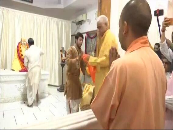 UP CM Yogi Adityanath visits Hanuman temple amid EC campaign ban for 'Bajrang Bali' remark