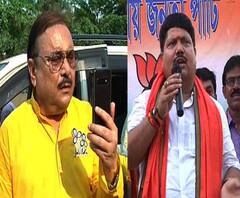 অর্জুন-মদন তরজা, প্রচারে নেমে একে অপরকে তীব্র আক্রমণ