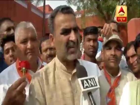 मुजफ्फरनगर: BJP उम्मीदवार संजीव बालियान का विपक्ष पर तंज, कहा- ऊपर महागठबंधन है, नीचे गायब है