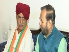 Face of the Gujjar quota protests Kirori Singh Bainsla joins BJP