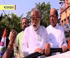 ঢাক-ঢোলের বাদ্যি থেকে সাঁওতালি নাচ, মহাসমারোহে রবিবাসরীয় প্রচার সুদীপ বন্দ্যোপাধ্যায়ের
