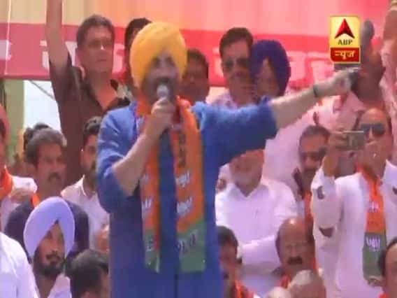नामांकन के बाद चुनावी भाषण में सनी देओल ने सुनाए अपने ताबड़तोड़ डायलॉग, देखिए ये भाषण