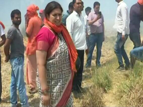 BJP leader Smriti Irani's firebrand avatar