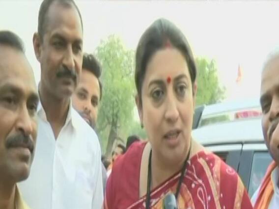 People of India will do justice: Smriti Irani hits back at Priyanka Gandhi
