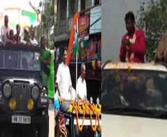 সোমবার সকালে ভোটপ্রচারে ব্যস্ত ভোটপ্রার্থীরা