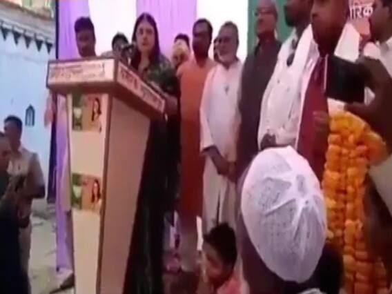 BJP candidate Maneka Gandhi makes communal remarks | Sansani