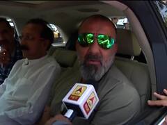 Sanjay Dutt accompanies Priya Dutt during nomination filing