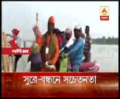 কেউ গাইছেন গান, কেউ করলেন মানব বন্ধন, অবাধ ও শান্তিপূর্ণ ভোটের লক্ষ্যে মানুষকে সচেতন করতে প্রচার নদিয়াজুড়ে