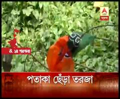 দত্তপুকুরে তৃণমূলের বিরুদ্ধে পতাকা ছেঁড়ার অভিযোগ বিজেপির, দুপক্ষের মধ্যে সংঘর্ষ