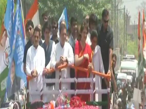 Rahul Gandhi heads to file nomination, take a look at roadshow