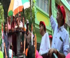 বারুইপুরের শিখরবালি এলাকায় প্রচার মিমির, মহম্মদ সেলিমকে নিয়ে নেতাজিনগর এলাকায় প্রচারে বিকাশরঞ্জন