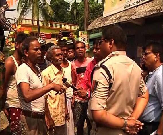 ভোটদানে ‘বাধা’, রণক্ষেত্র চোপড়া, দফায় দফায় সংঘর্ষ, বোমা-পাথরবৃষ্টি, পুলিশের লাঠিচার্জ-শূন্য গুলি